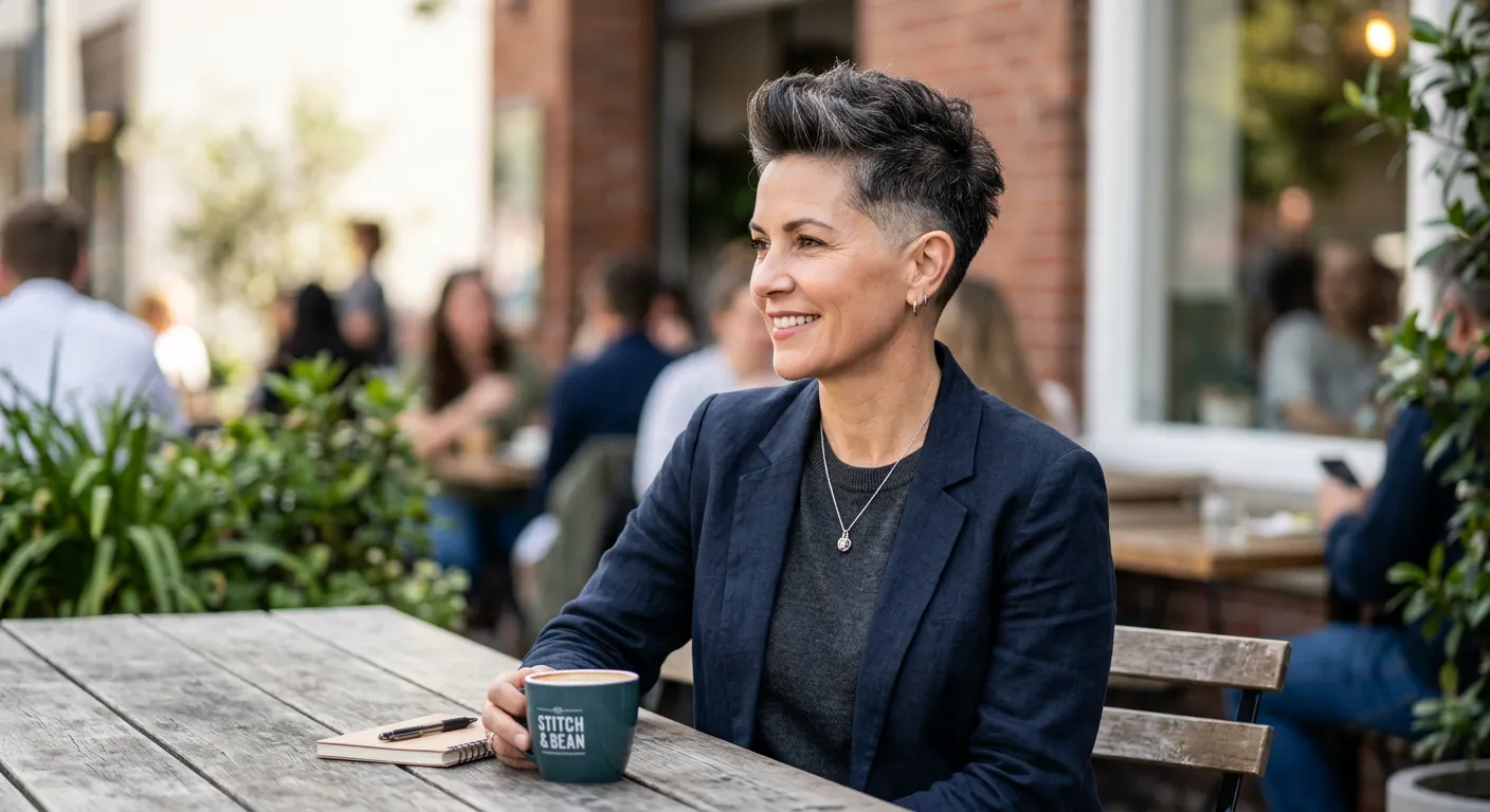 burst fade haircut hairstyle photo