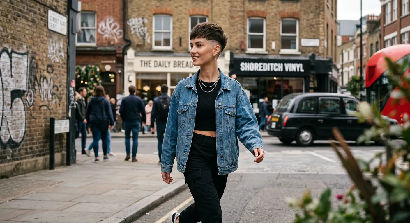 burst fade haircut hairstyle photo