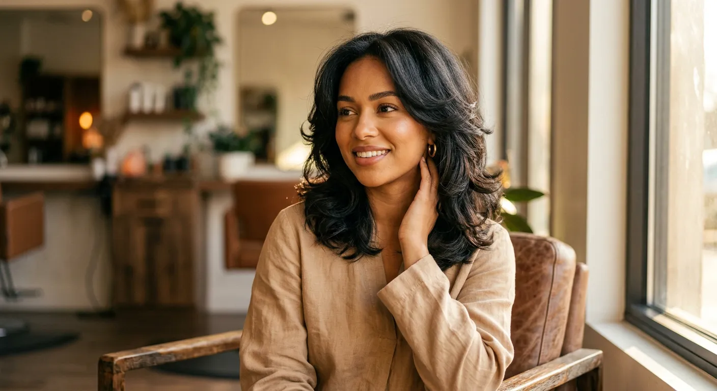 butterfly haircut hairstyle photo