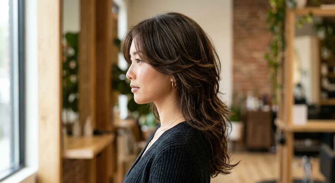 butterfly haircut hairstyle photo