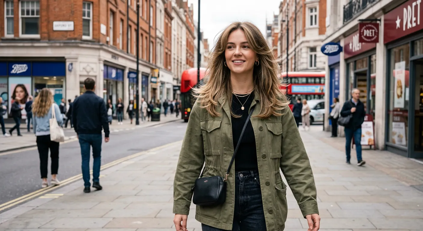 butterfly haircut hairstyle photo
