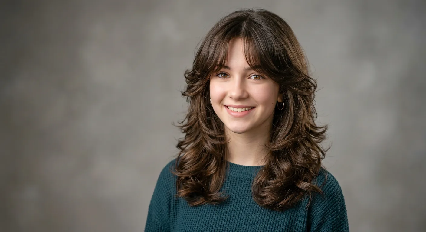 butterfly haircut hairstyle photo