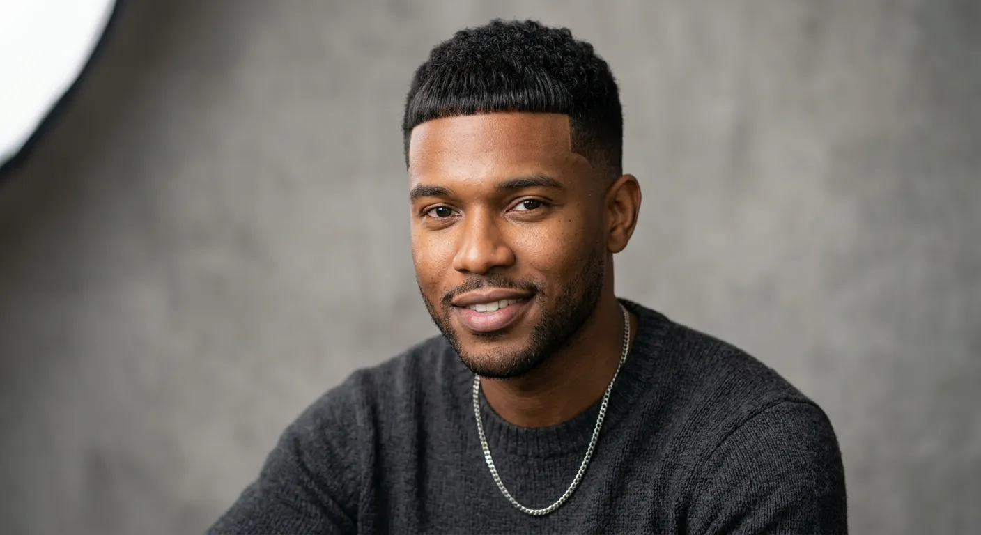 caesar haircut hairstyle photo