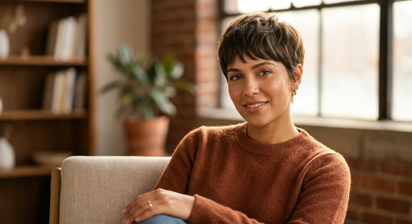 caesar haircut hairstyle photo