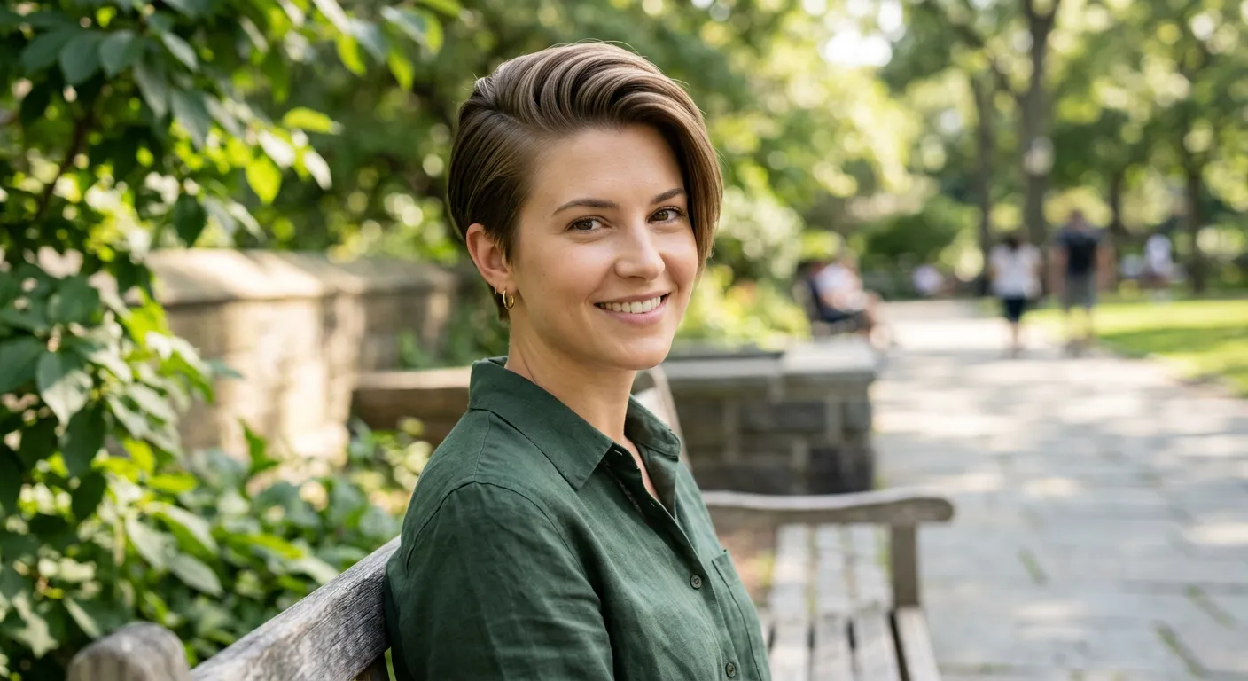 comb over haircut hairstyle photo