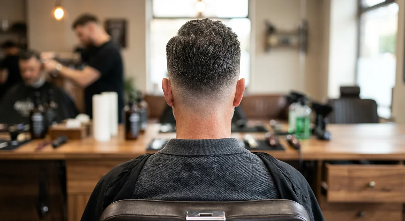 fade haircut hairstyle photo