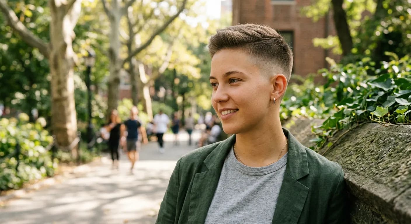 fade haircut hairstyle photo