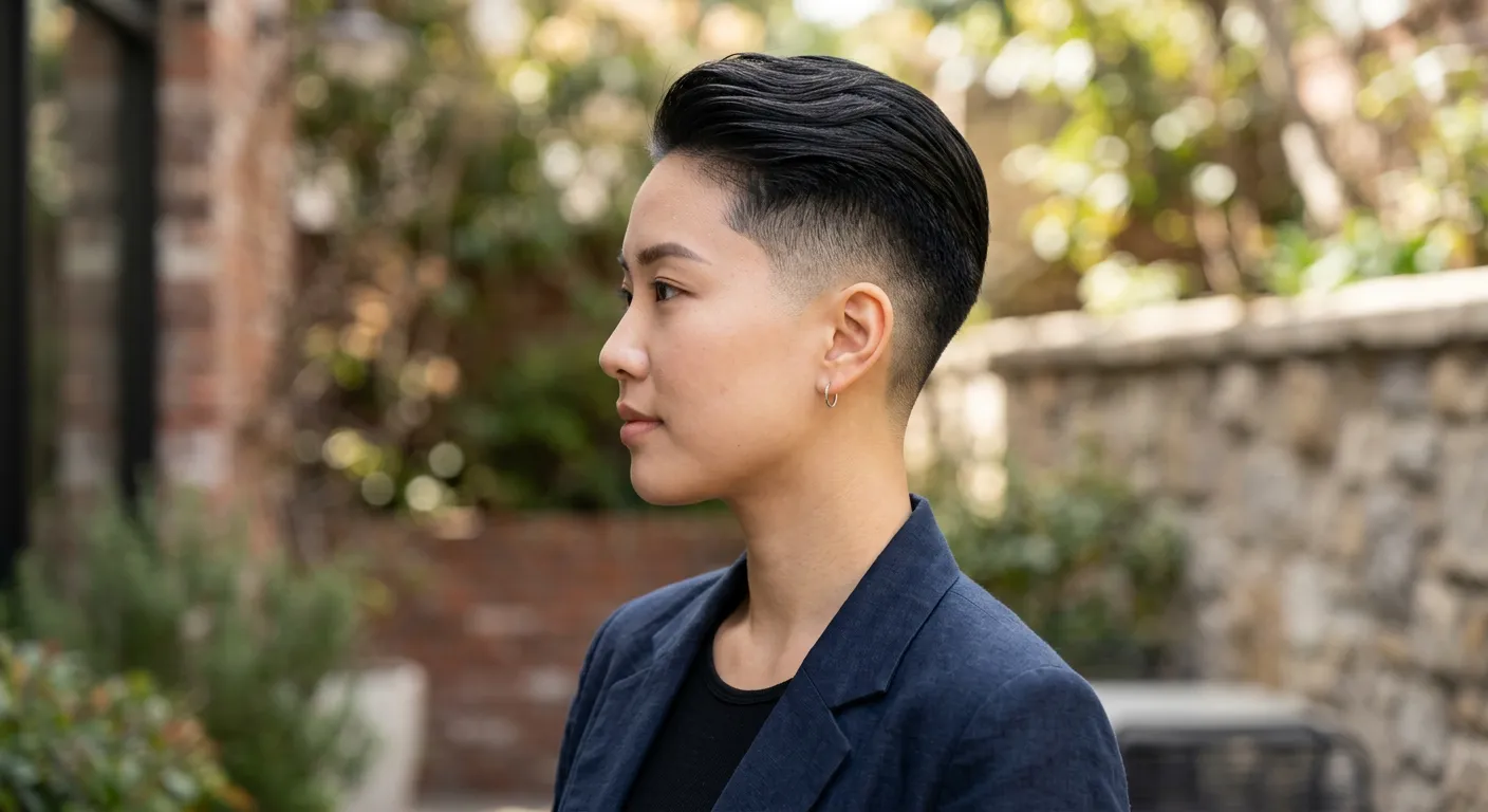 fade haircut hairstyle photo