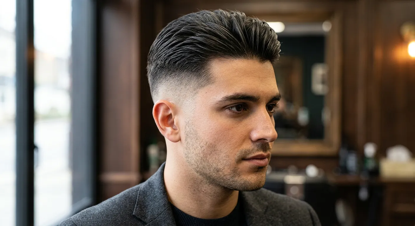 fade haircut hairstyle photo