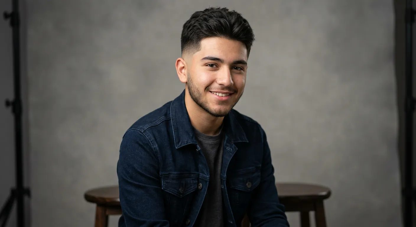 fade haircut hairstyle photo