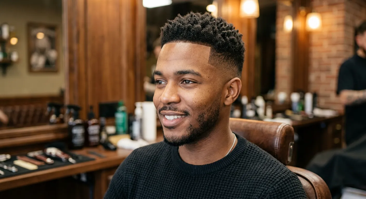 fade haircut hairstyle photo