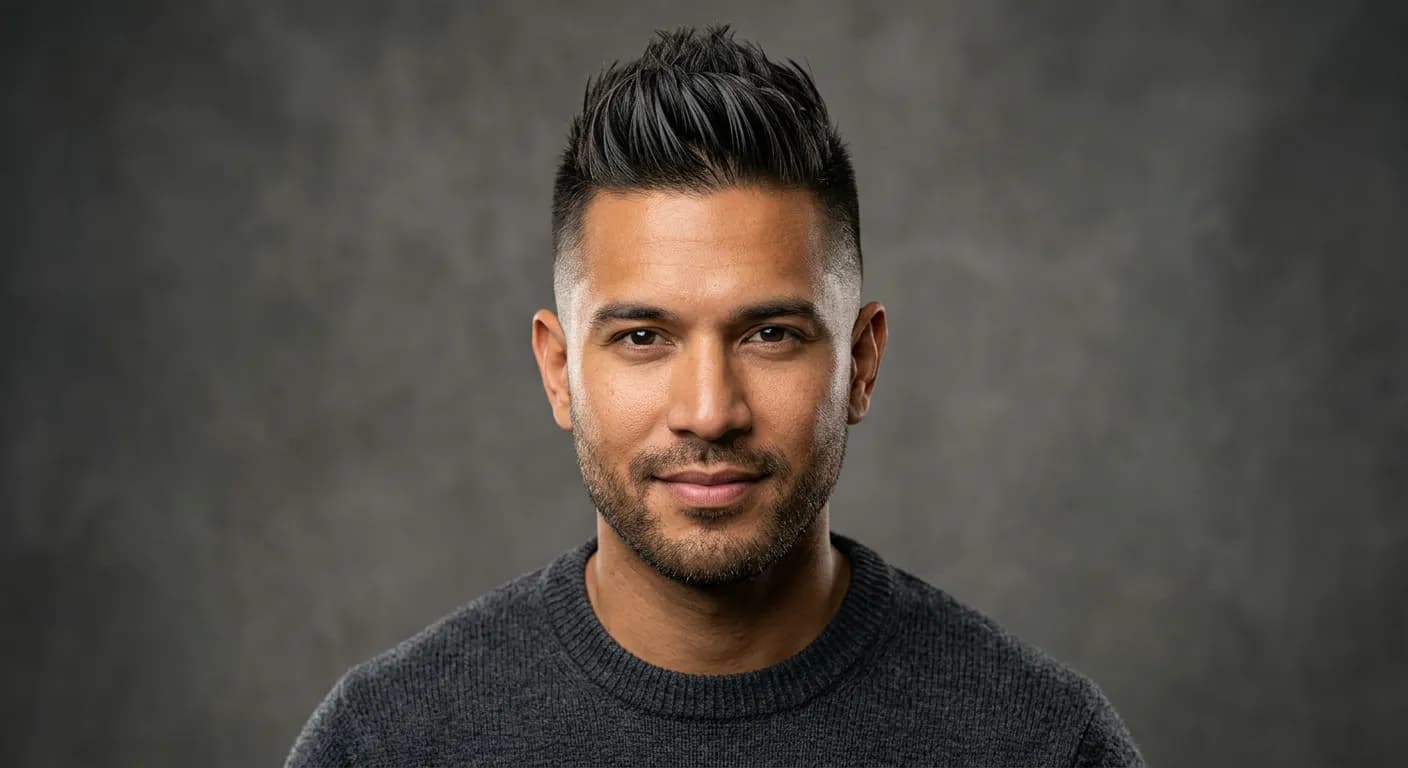 faux hawk haircut hairstyle photo