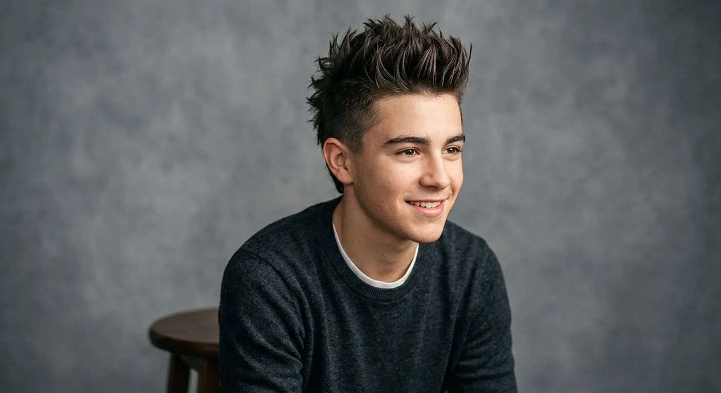 faux hawk haircut hairstyle photo