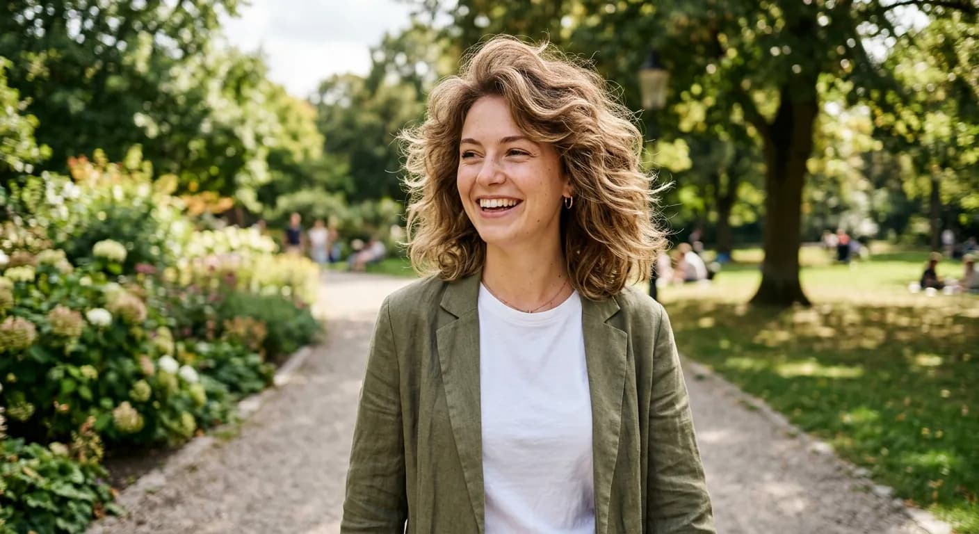 fluffy hair hairstyle photo