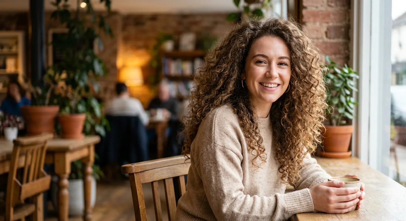 fluffy hair hairstyle photo