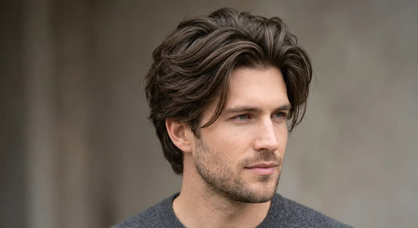 fluffy hair hairstyle photo