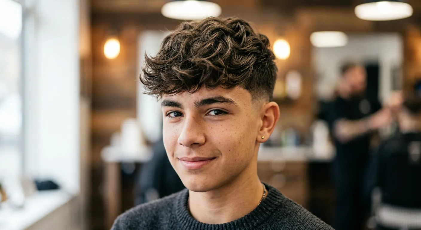 haircuts for teenage guys hairstyle photo