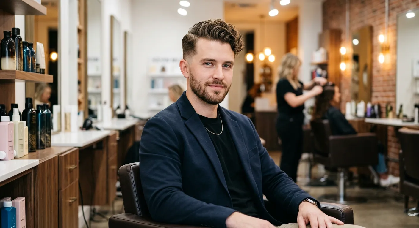 ivy league haircut hairstyle photo