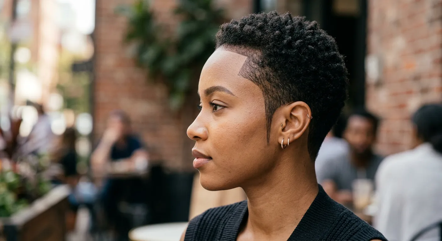 line up haircut hairstyle photo