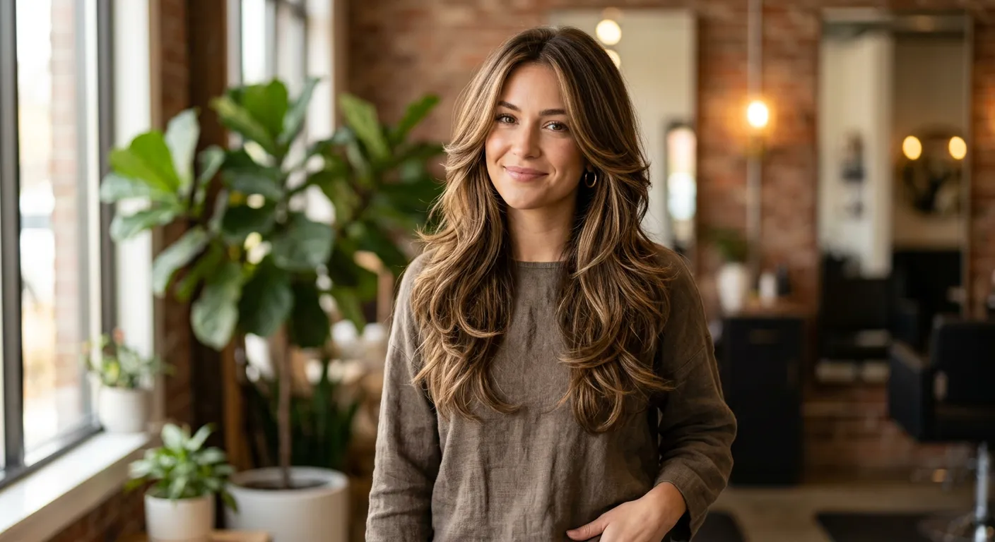 long layers haircut hairstyle photo