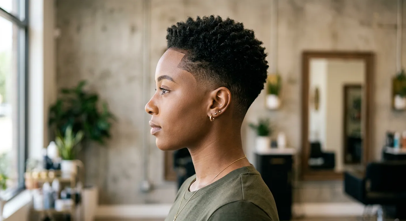 low fade haircut hairstyle photo