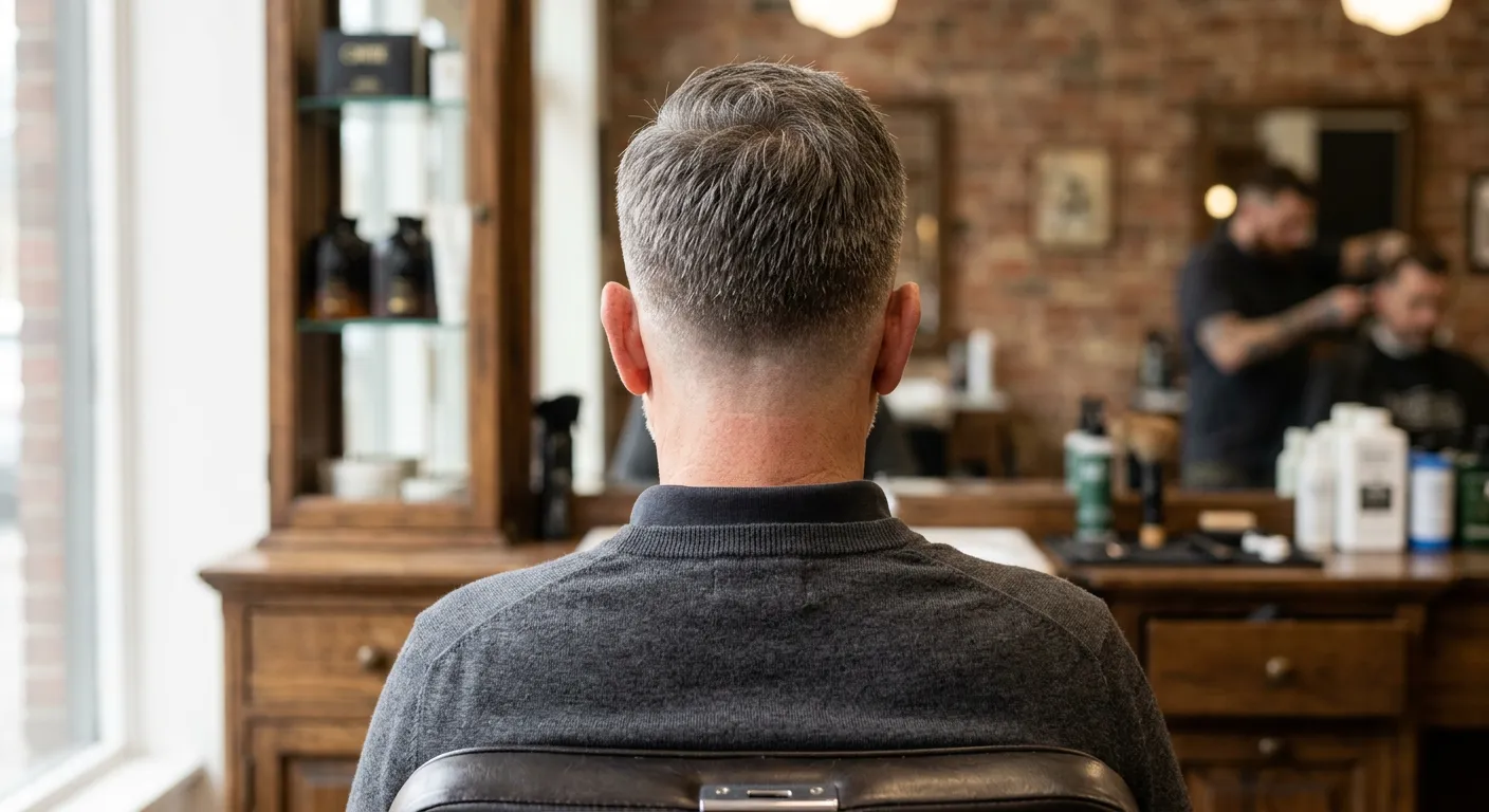 low fade haircut hairstyle photo