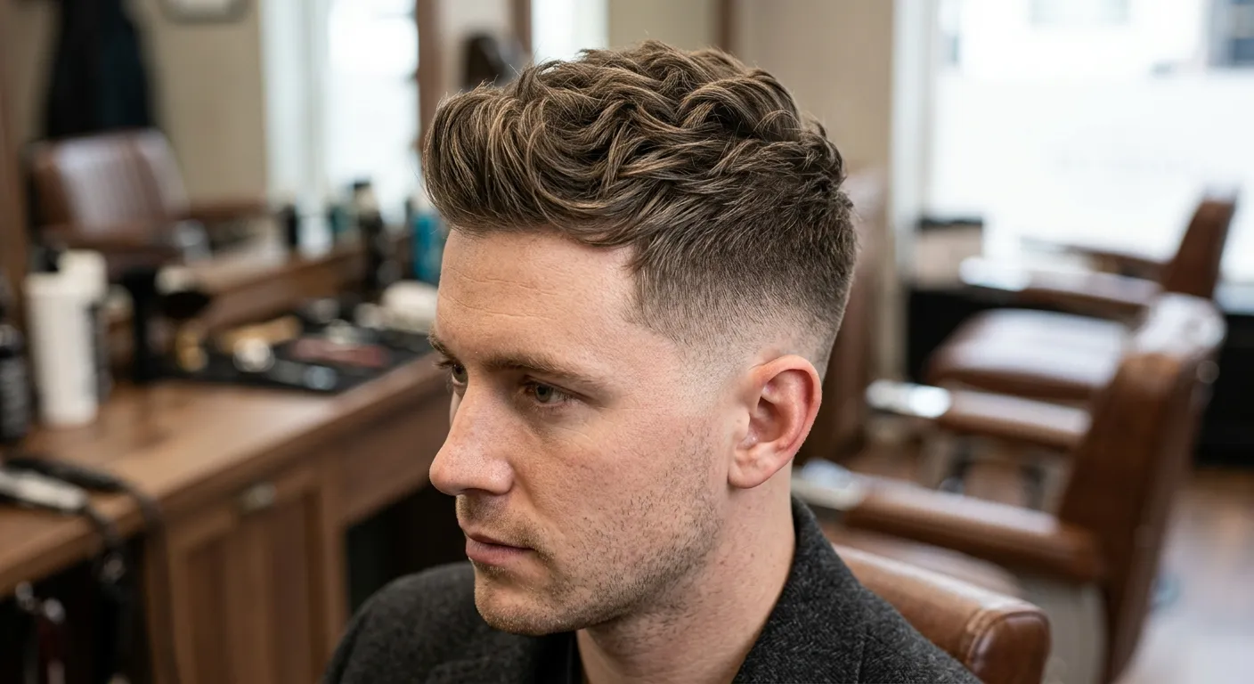 low fade haircut hairstyle photo