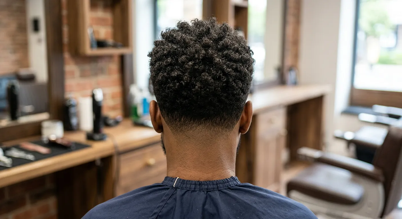 low fade haircut hairstyle photo