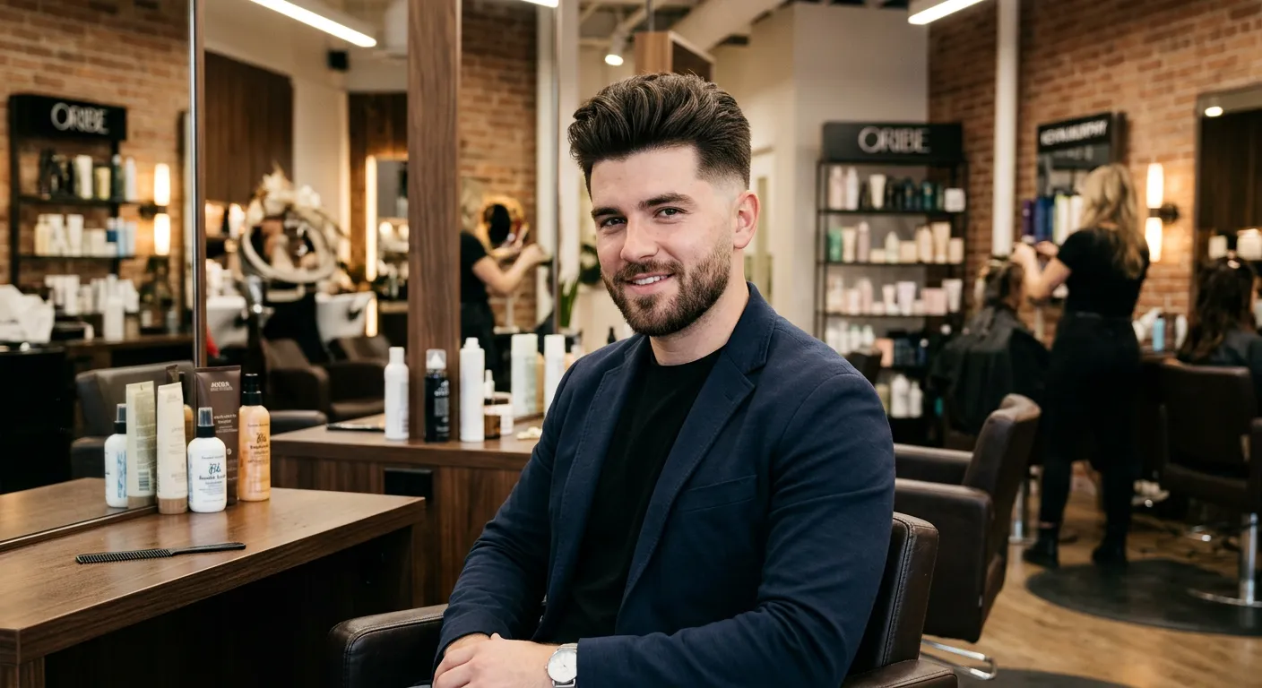 low fade haircut hairstyle photo