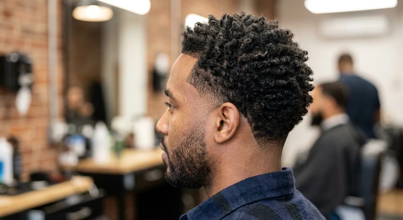 low taper haircut hairstyle photo