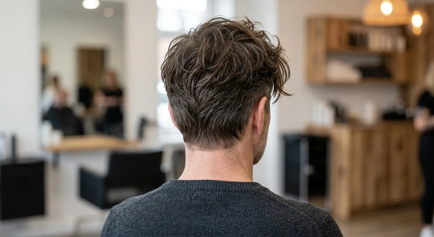 messy fringe haircut hairstyle photo