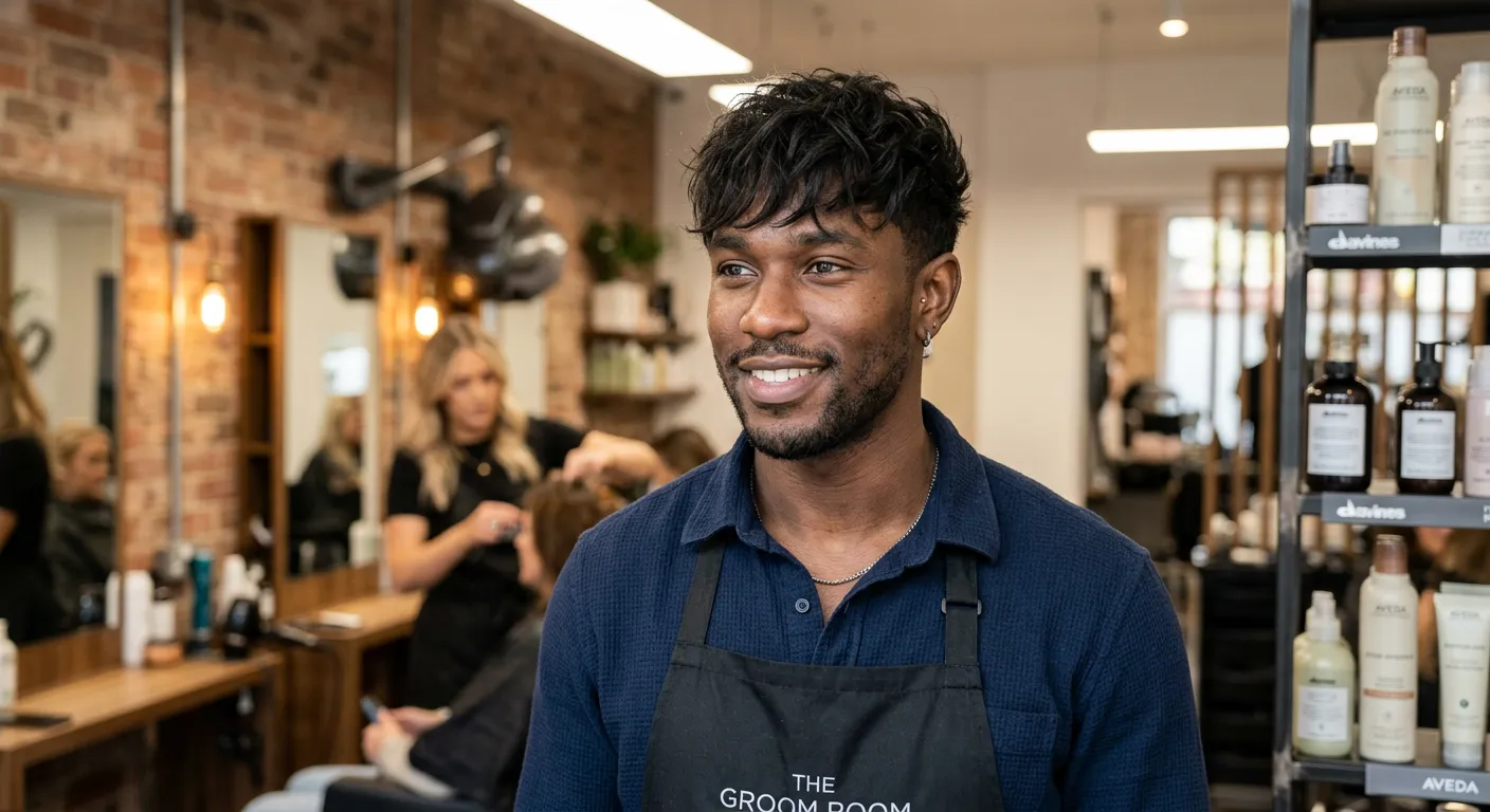 messy fringe haircut hairstyle photo