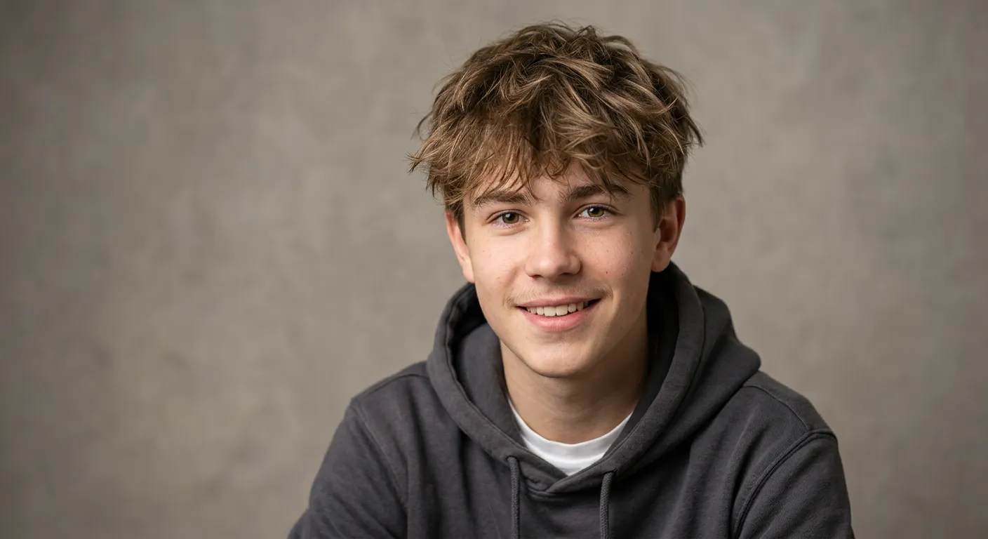 messy fringe haircut hairstyle photo