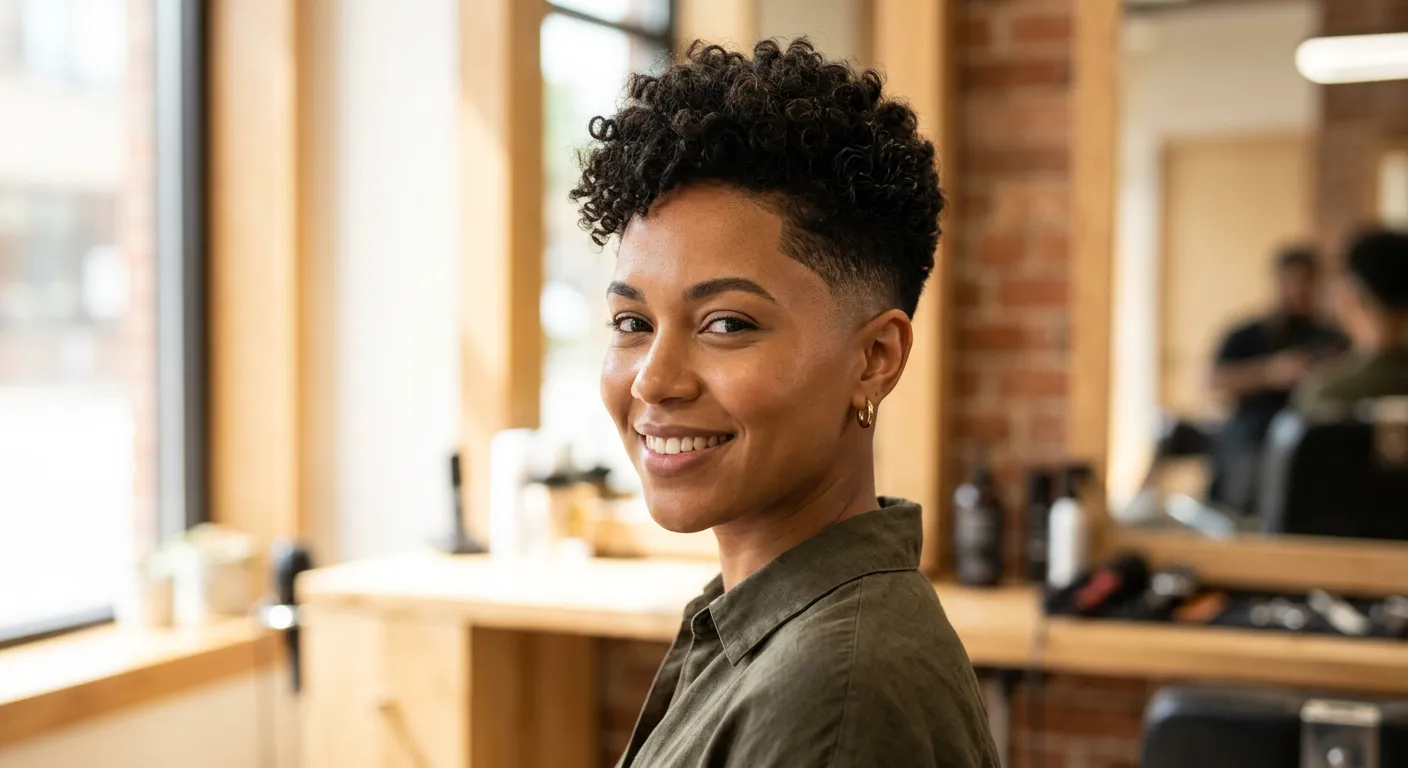 mid fade haircut hairstyle photo