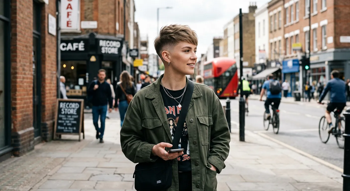 mid fade haircut hairstyle photo