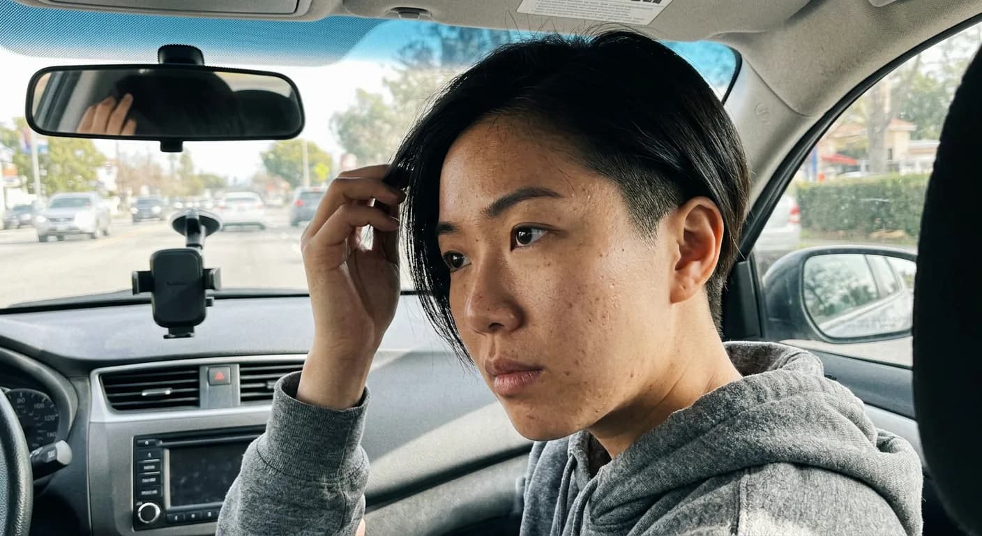 mid taper haircut hairstyle photo