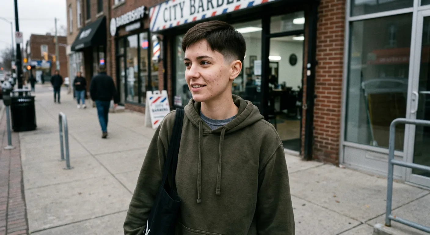 mid taper haircut hairstyle photo