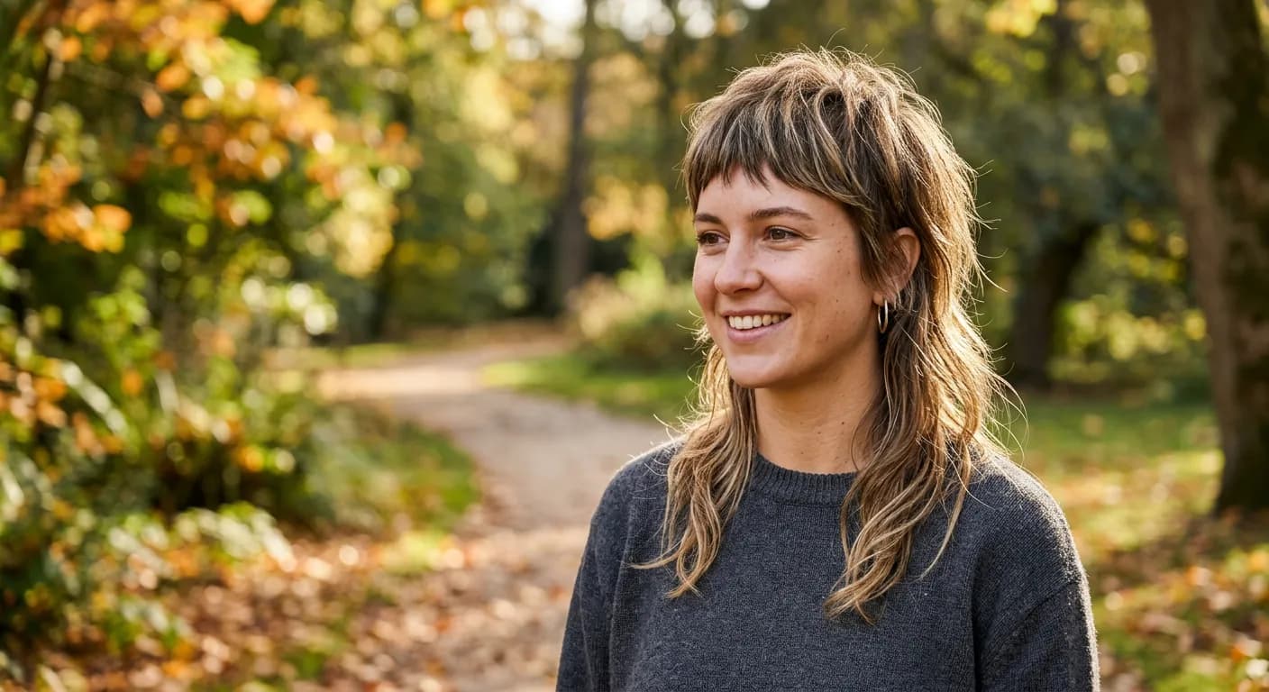 mullet haircut hairstyle photo