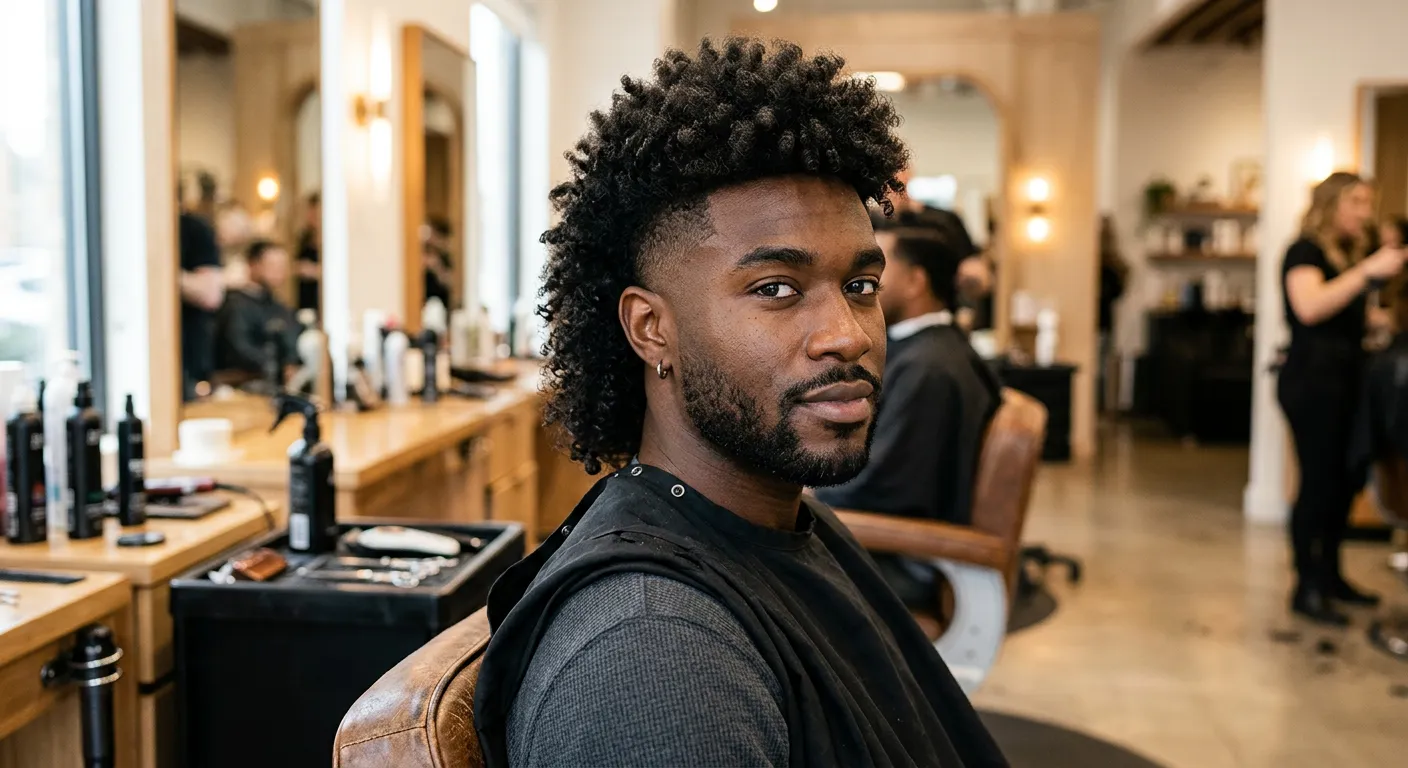 mullet haircut hairstyle photo