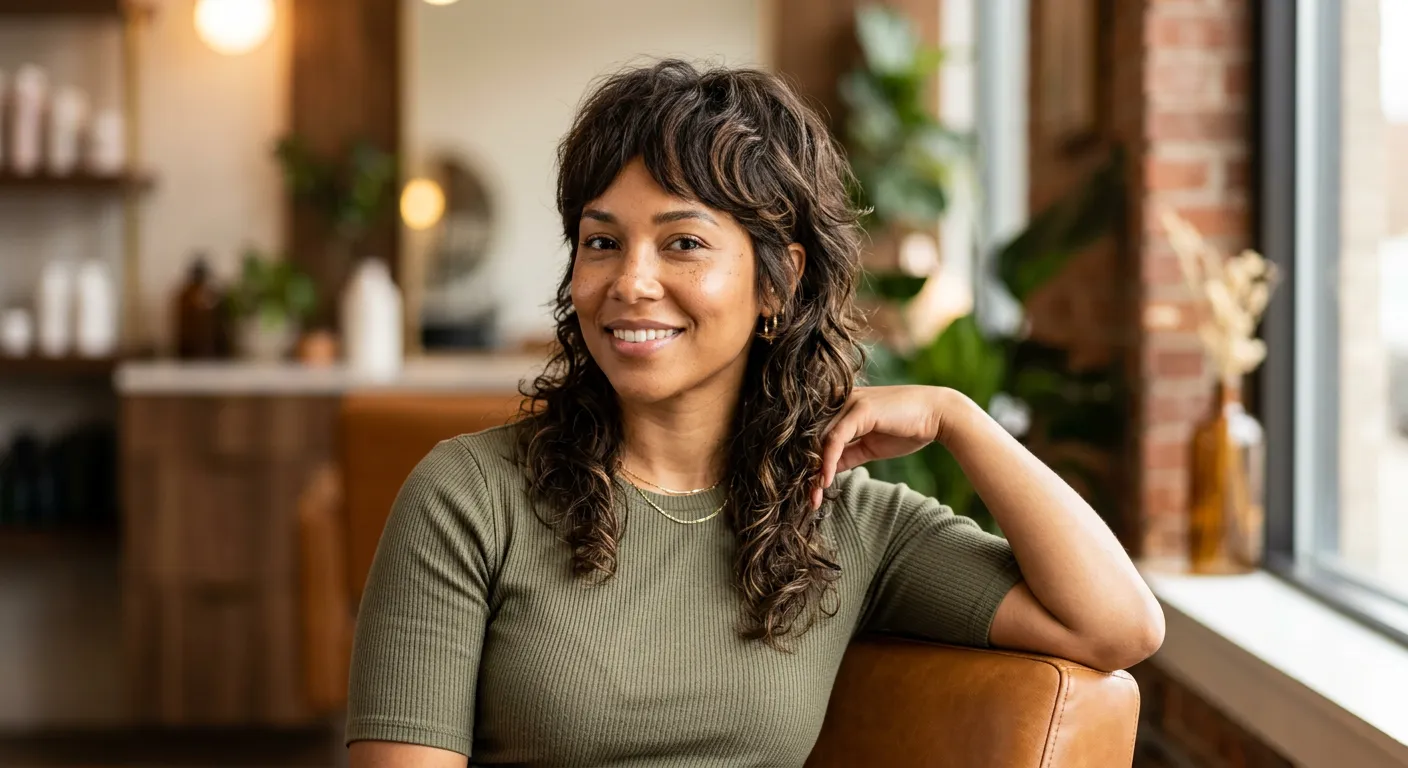 mullet haircut hairstyle photo