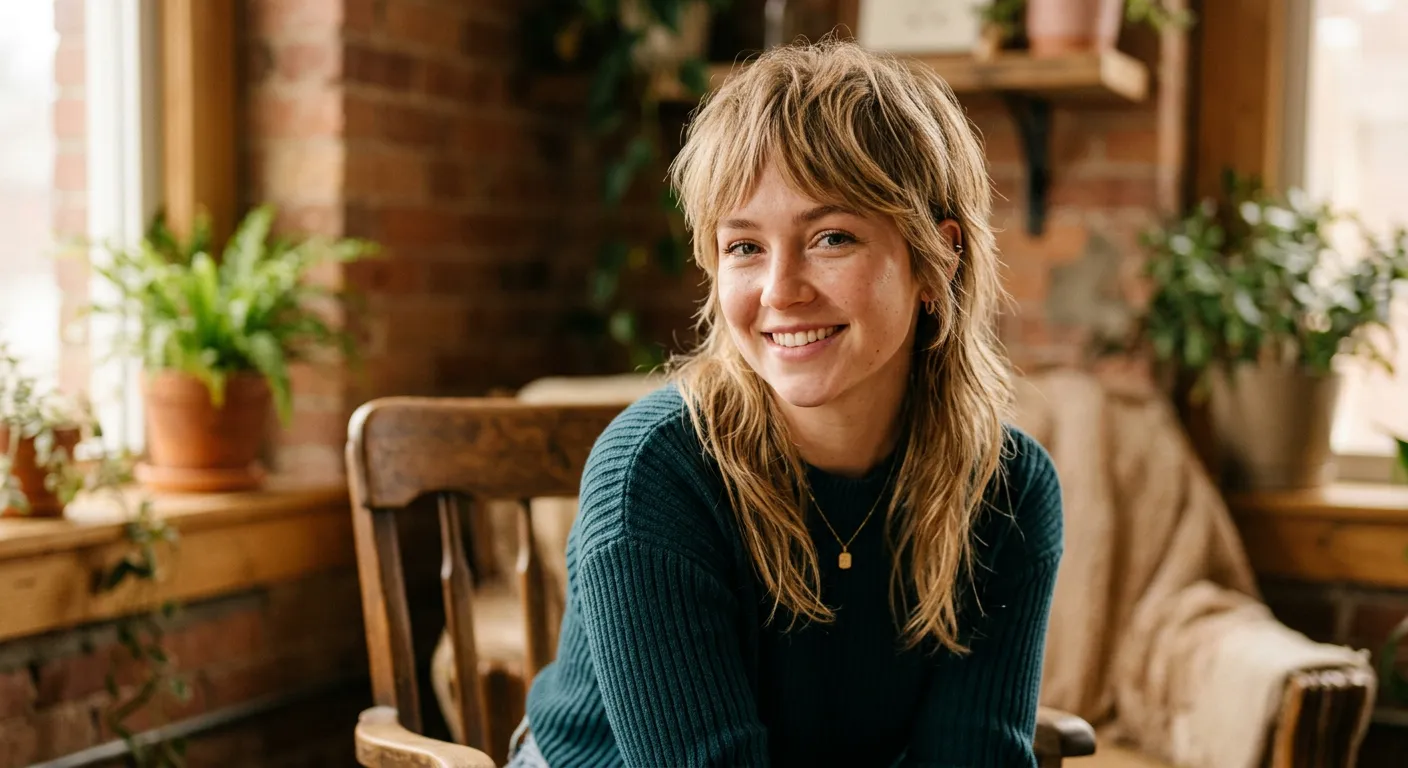 mullet haircut hairstyle photo