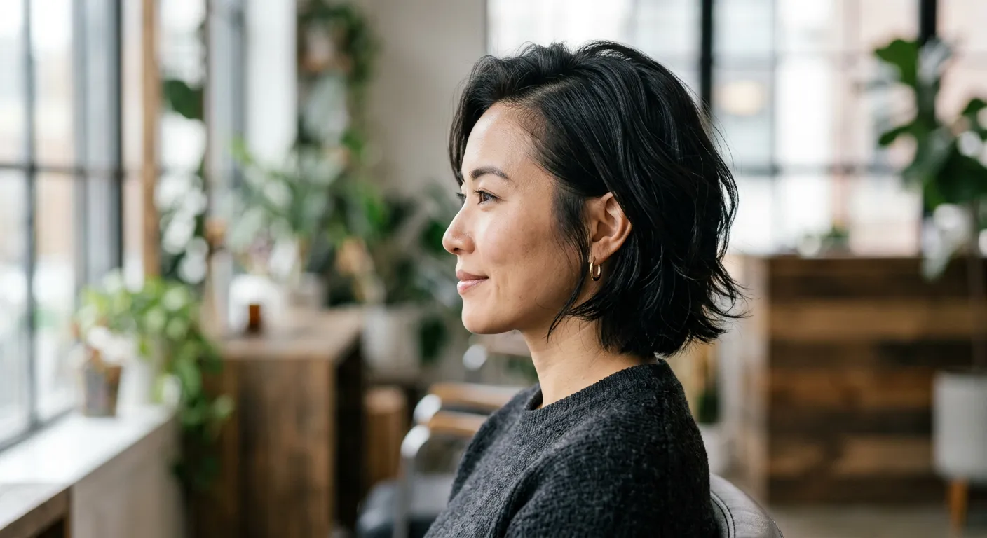 receding hairline haircut hairstyle photo