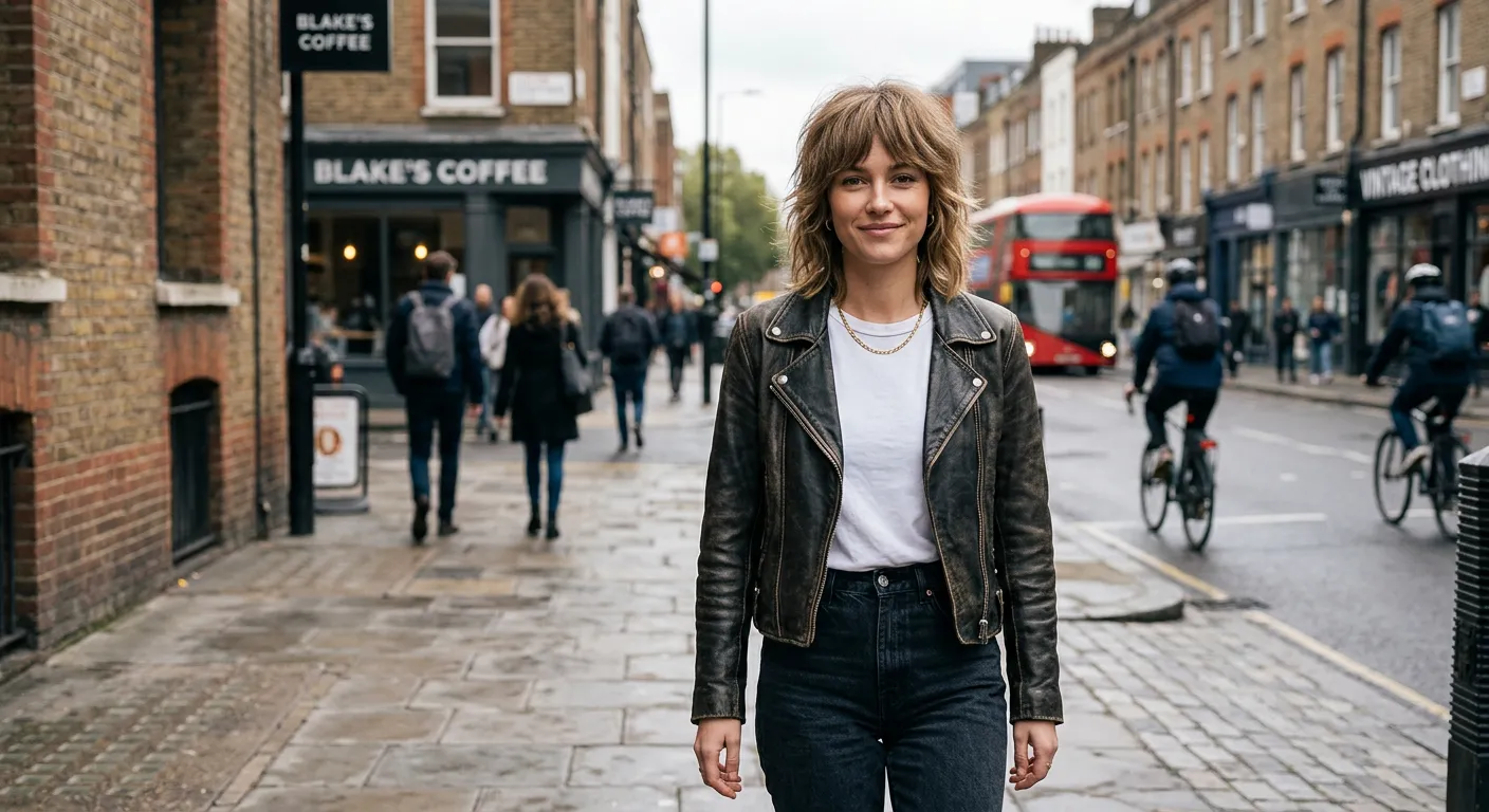 shag haircut hairstyle photo