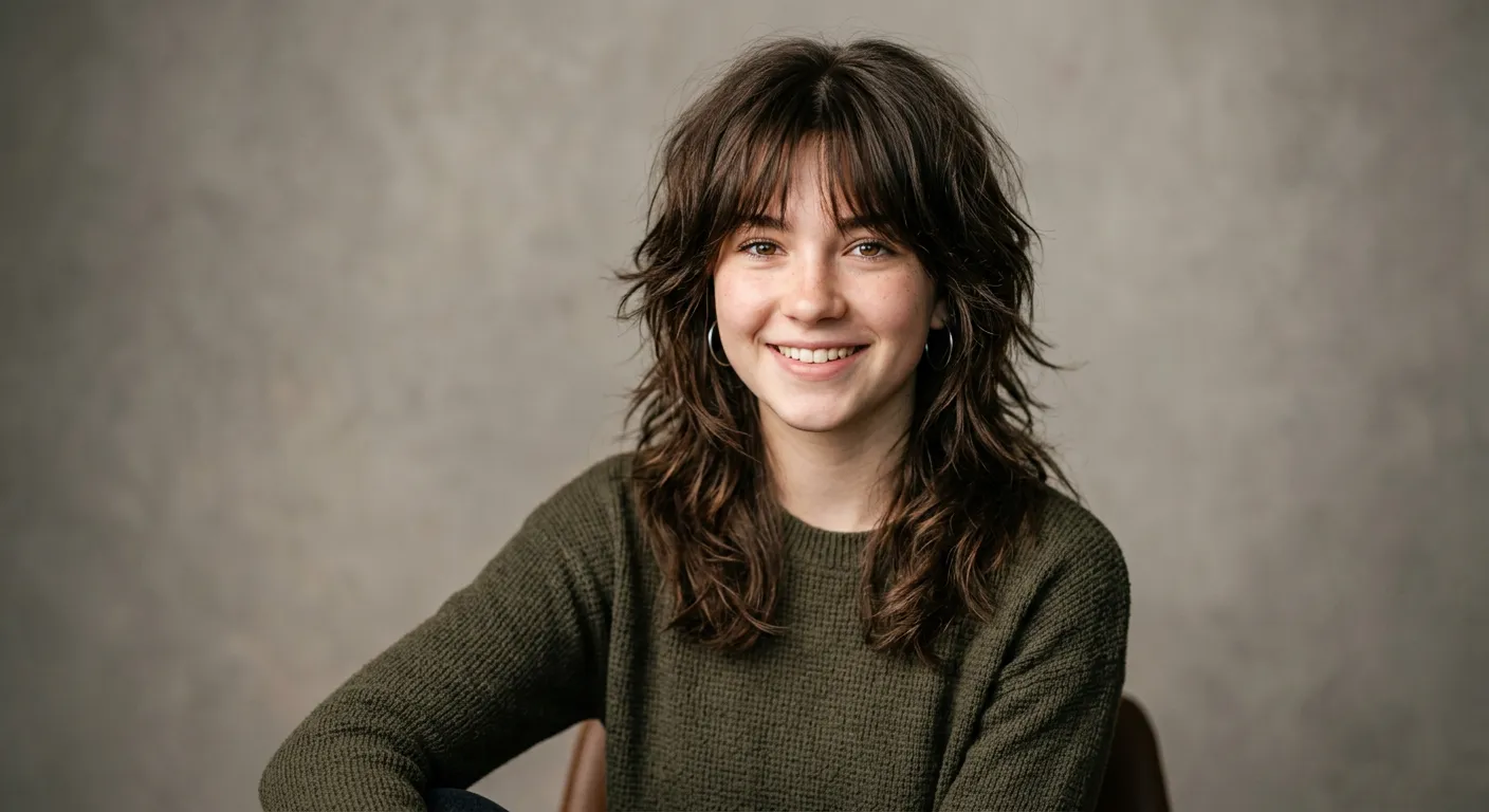 shag haircut hairstyle photo