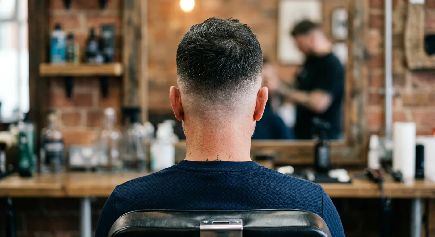 skin fade haircut hairstyle photo