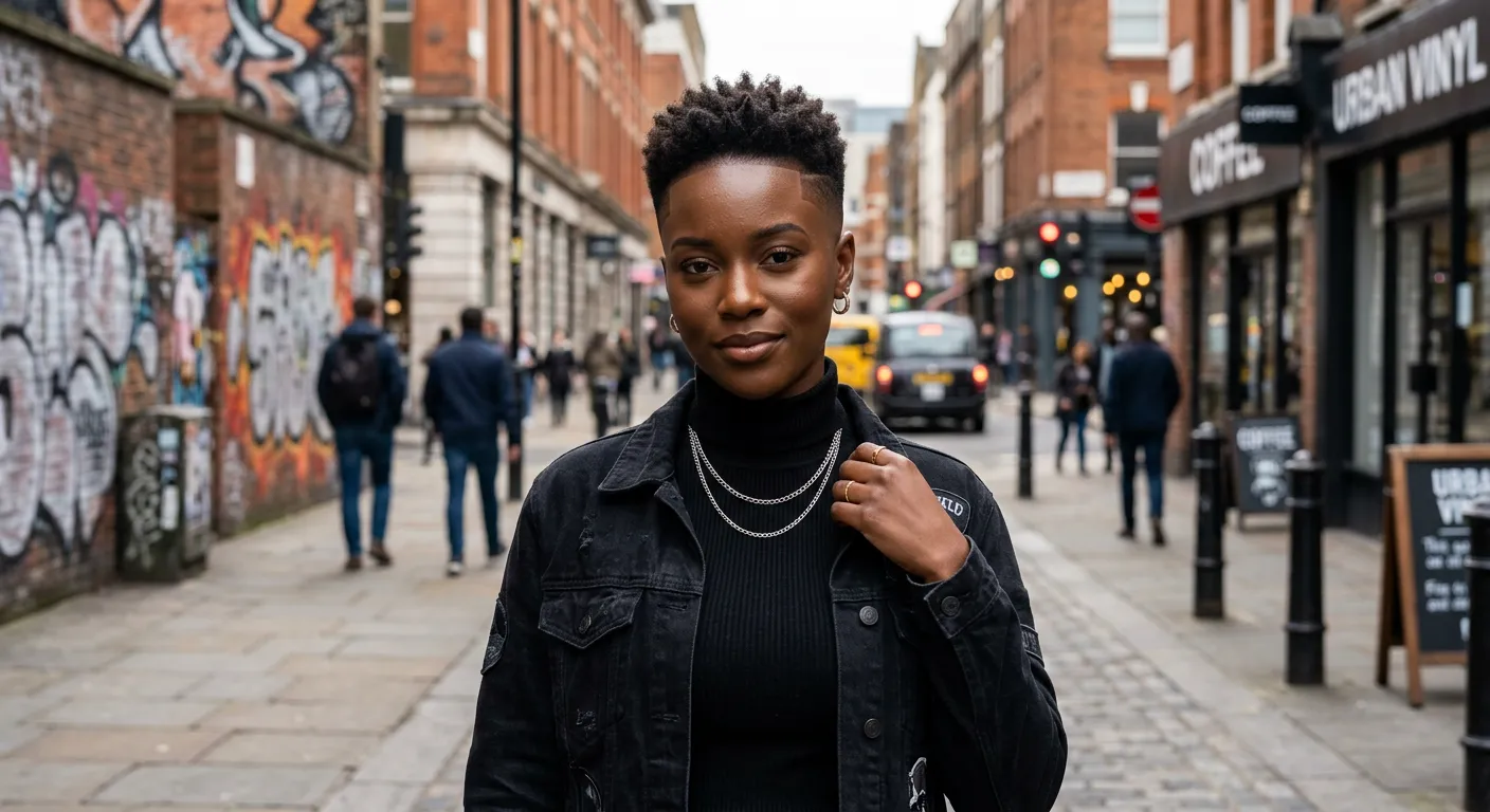 skin fade haircut hairstyle photo