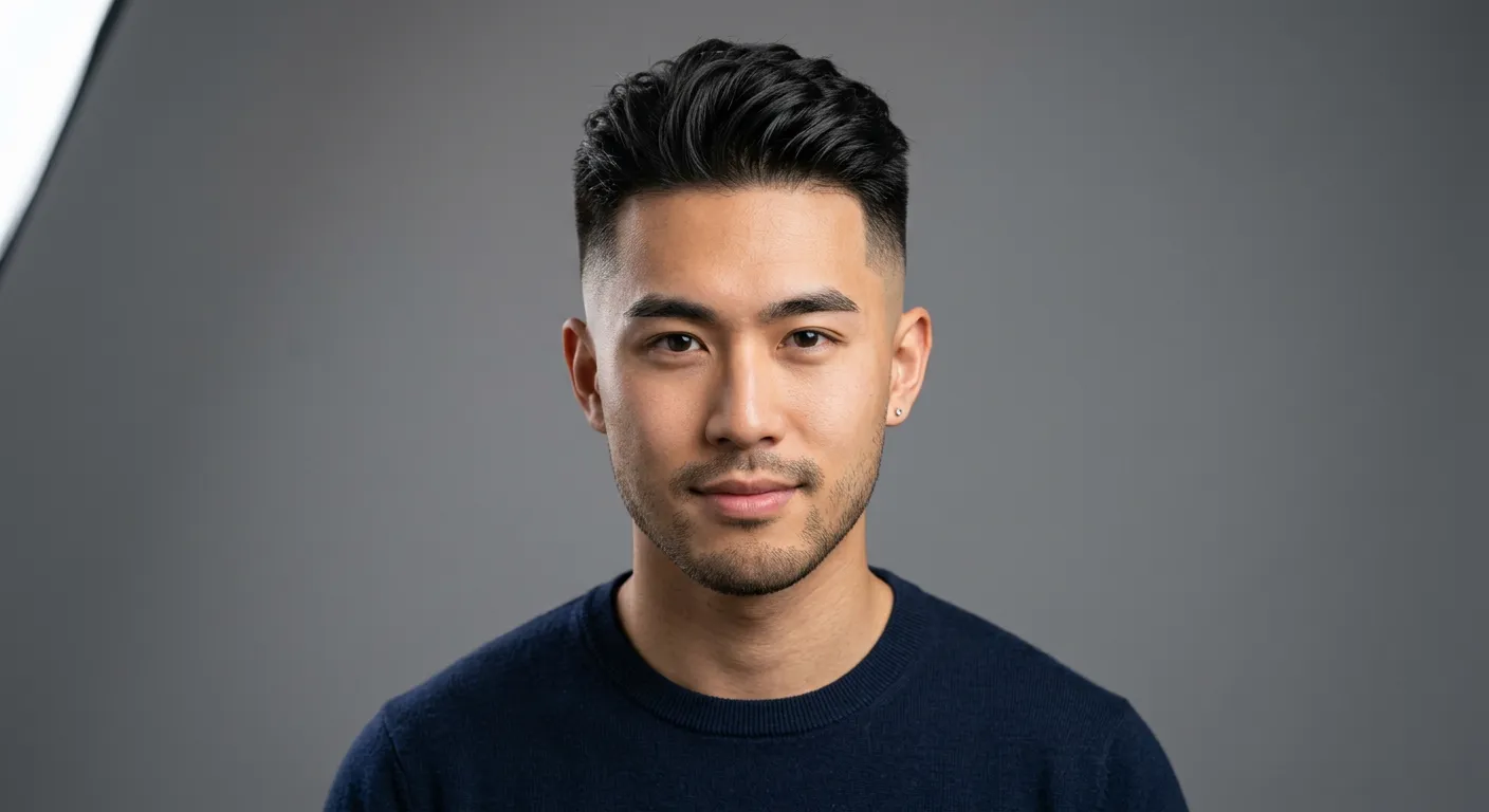 skin fade haircut hairstyle photo