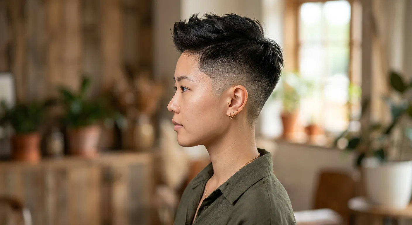 skin fade haircut hairstyle photo