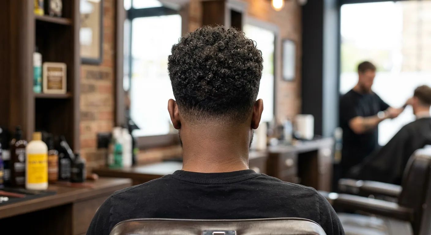 skin fade haircut hairstyle photo