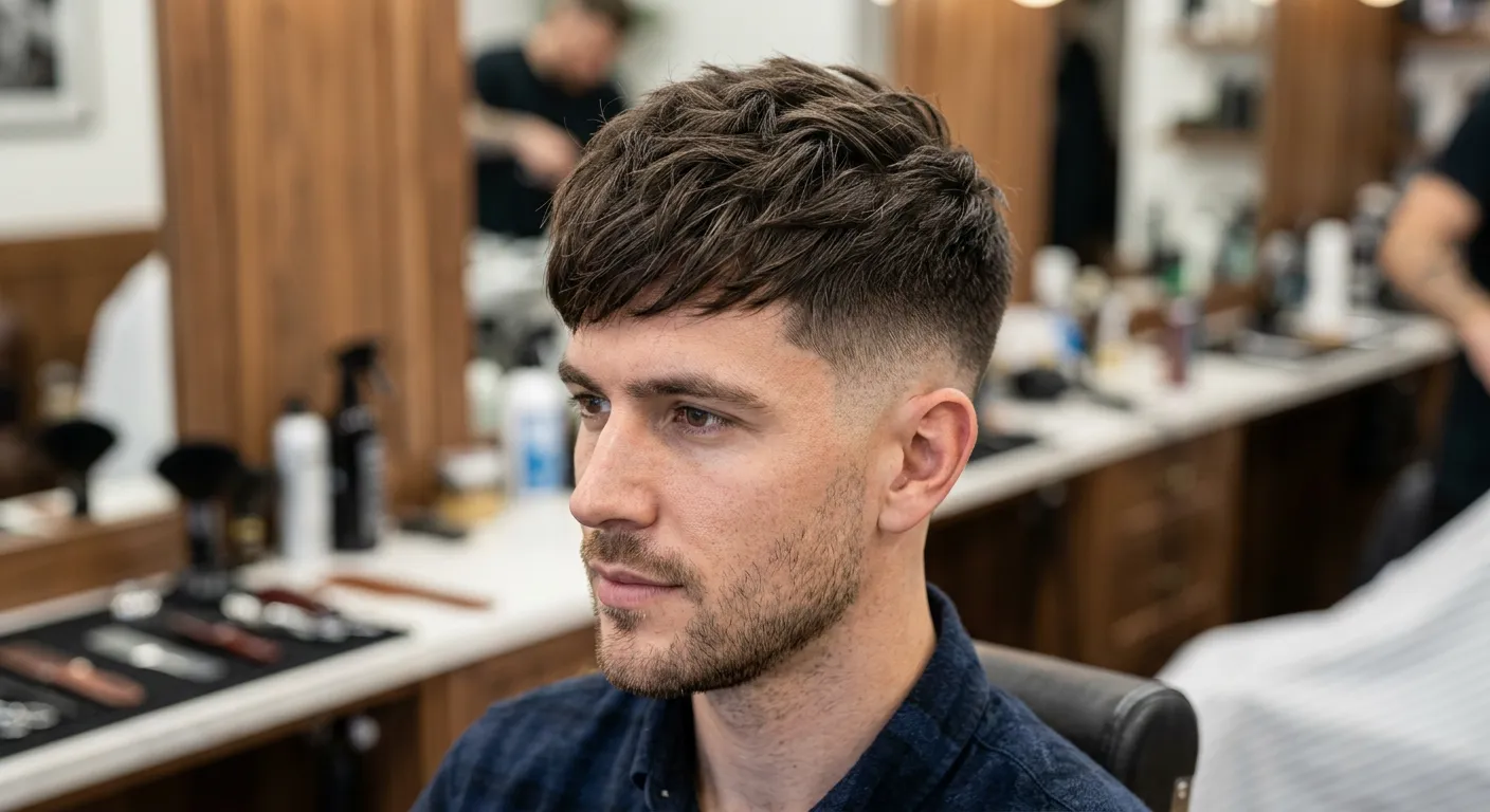 skin fade haircut hairstyle photo